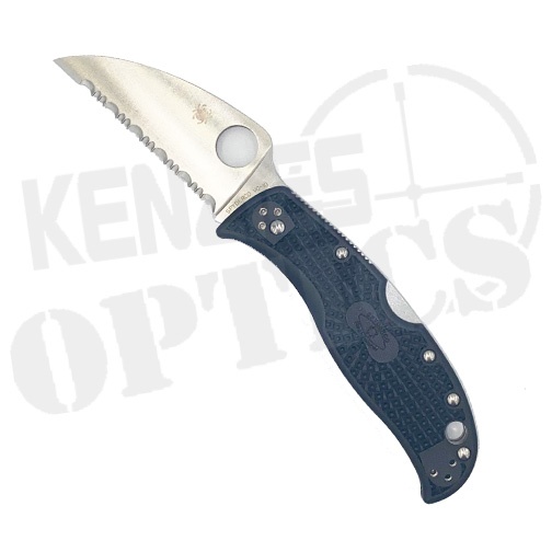 Spyderco RockJumper Lockback Knife - Serrated Edge