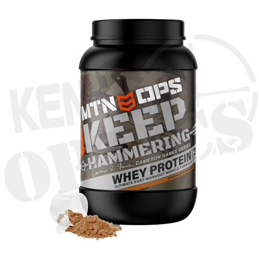 MTN OPS Keep Hammering Whey Protein