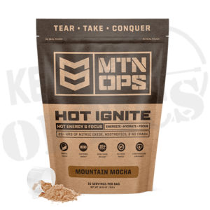 MTN OPS Hot Ignite Supercharged Energy & Focus Supplement - Mountain Mocha