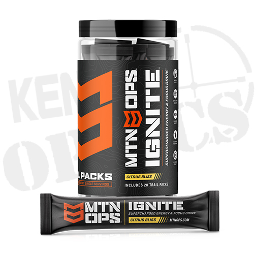 MTN OPS Ignite Trail Packs Supercharged Energy & Focus Supplement