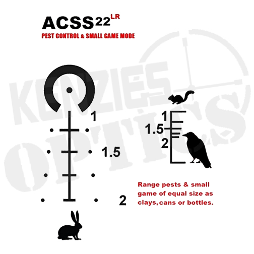 Primary Arms 6x32mm Classic Series Scope