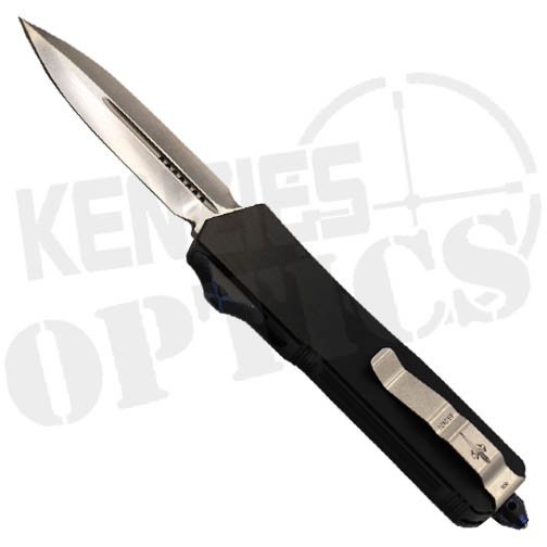 Microtech Marfione Custom Scarab II Automatic Knife Black - Two Toned Stonewash