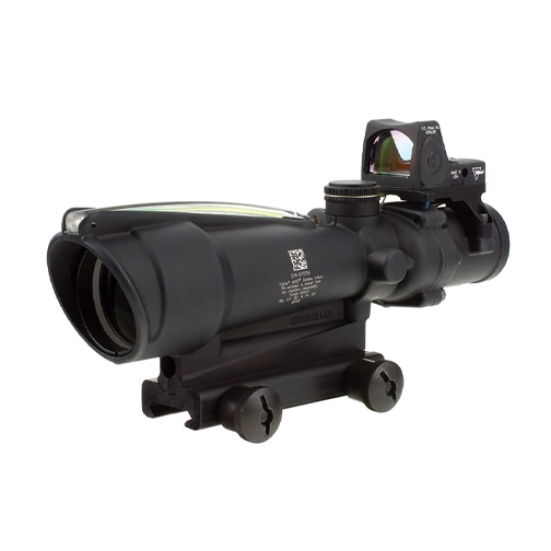 Trijicon ACOG 3.5x35 / RMR Type 2 Combo - Green .223 Chevron BDC