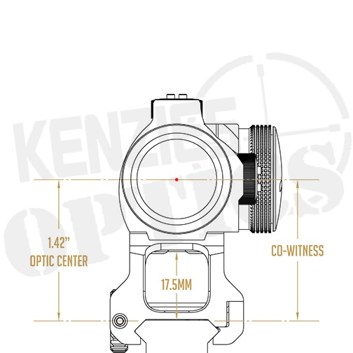 Scalarworks LEAP Aimpoint Micro Mount - 1.42" height