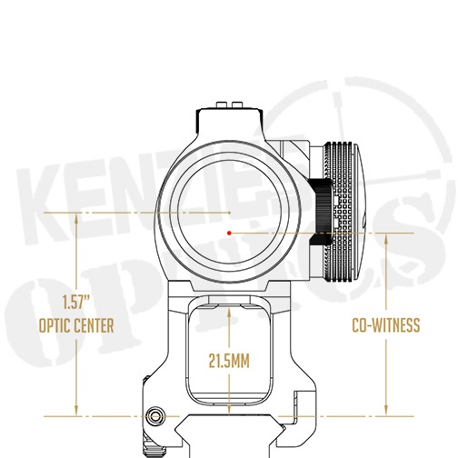 Scalarworks LEAP Aimpoint Micro Mount - 1.57" Height