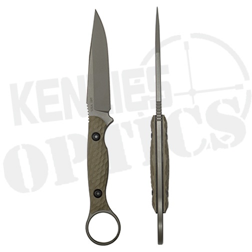 Toor Knives Anaconda Fixed Blade Knife - Ranger Green