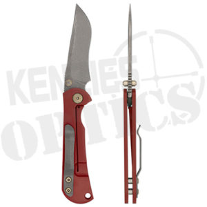 Toor Knives Chasm FL154R Folding Knife - Ruby