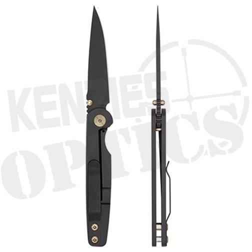 Toor Knives Suitor FL154S Folding Knife - Shadow Black