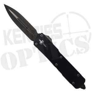 Microtech Marfione Custom Scarab II Automatic Knife Black - DLC Two Toned Apocalyptic