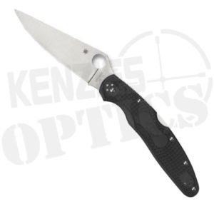 Spyderco Police 4 Lightweight Folding Knife - C07PBK4