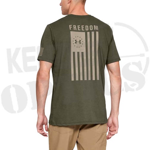Under Armour Freedom Graphic T-Shirt - OD Green