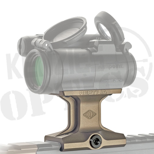 Reptilia DOT Red Dot Sight Mount - 1.93" - Aimpoint T1/T2 - Clear Anodized