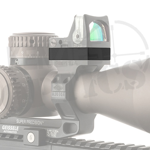 Reptilia ROF Riser for Trijicon RMR & SRO - 10mm - Black