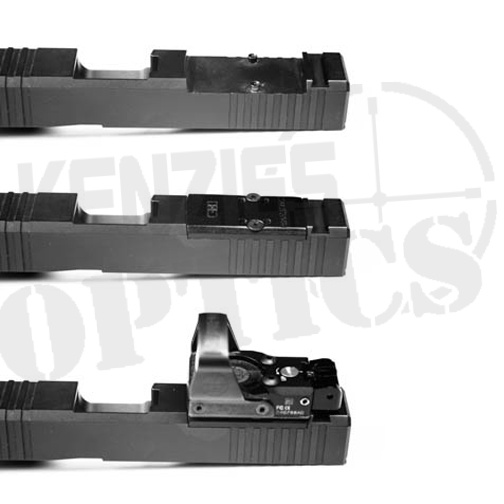 CHPWS Brownells Glock RMR Cut Slide with ZEV Posts Adapter Plate