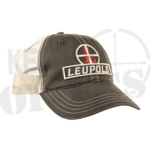 Leupold Reticle Unstructured Trucker Hat - 170579 - Brown and Khaki