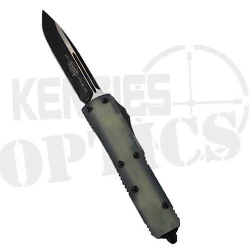 Microtech UTX-85 Signature Series OTF Automatic Knife - 231-1 GTJGS Jade green