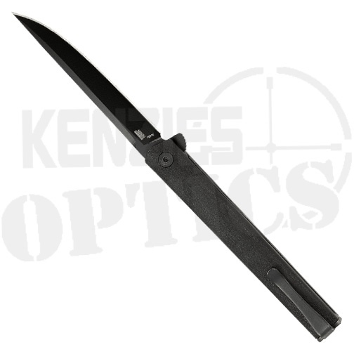 CRKT CEO Flipper Blackout Folding Knife - 7097K