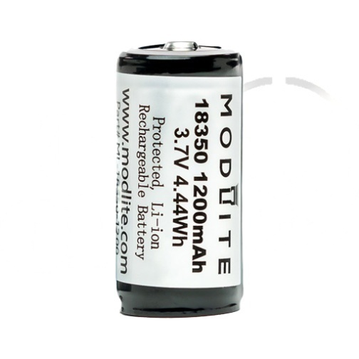 Modlite 18350 1200mAh Battery 2PK