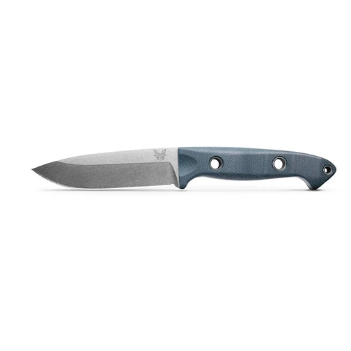 BENCHMADE 162 BUSHCRAFTER S/E FIXED BLADE KNIFE GREEN - SATIN