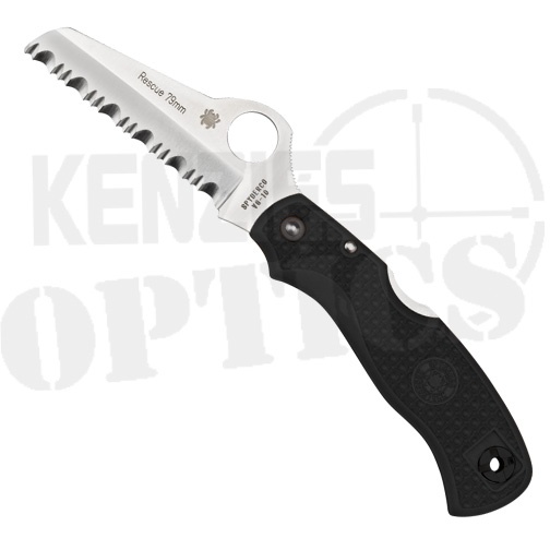 Spyderco Rescue 79mm Folding Knife - C45SBK