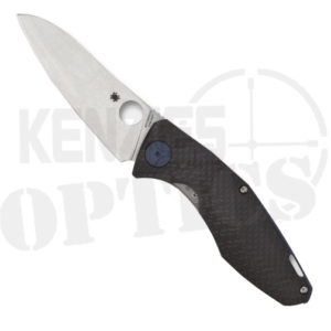 Spyderco Drunken Carbon Fiber/TI Folding Knife - C235CFTIP