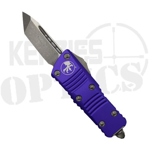Microtech Troodon Mini OTF Automatic Knife - Purple - 240-10APPU