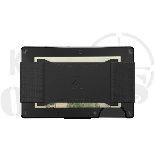 Ridge Wallet - Black w/ Cash Strap - RW-231