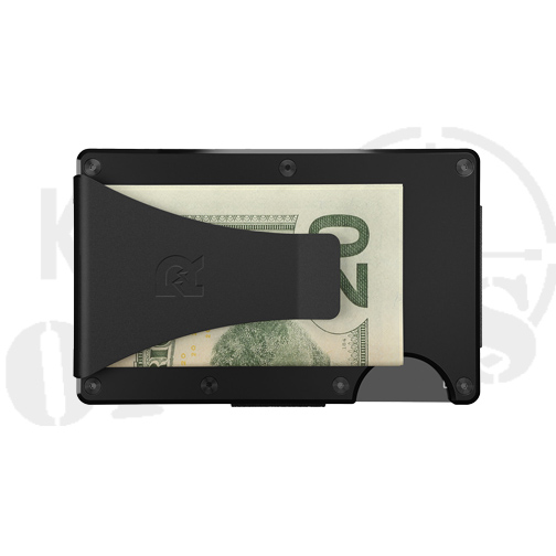 Ridge Wallet - Black w/ Money Clip - RW-232