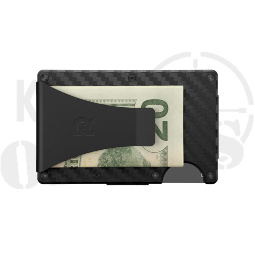 Ridge Carbon Fiber 3K Wallet - Money Clip - RW-442