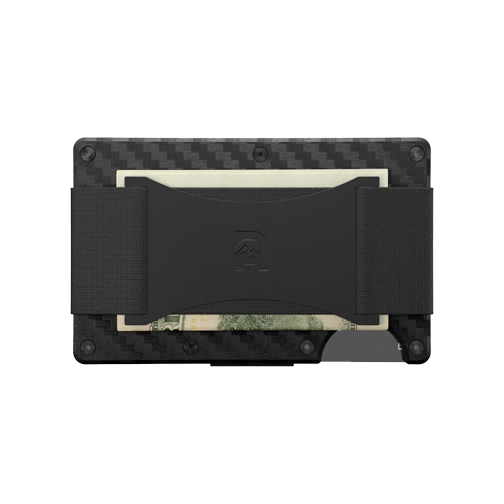 Ridge Wallet Carbon Fiber w/ Cash Strap