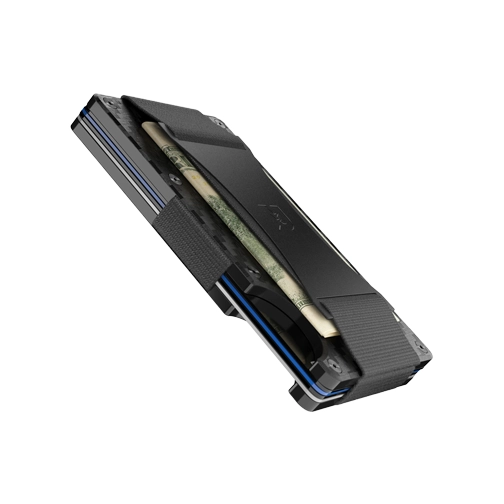 Ridge Wallet Carbon Fiber w/ Cash Strap