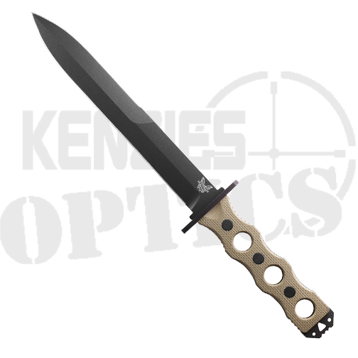 Benchmade SOCP Fixed Blade Knife - Tan