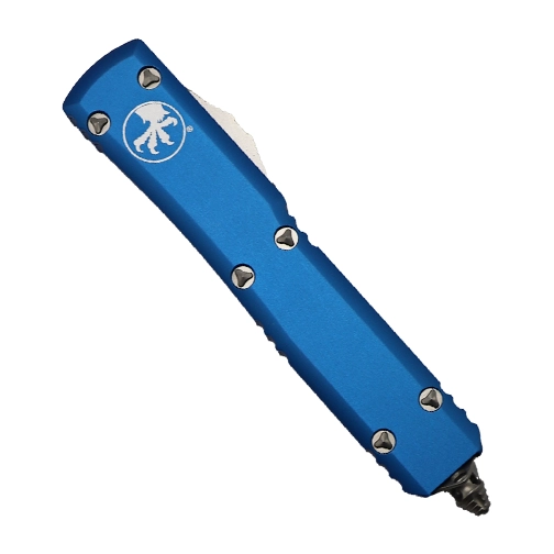 Microtech 121-10BL Ultratech S/E OTF Automatic Knife Blue - Stonewash