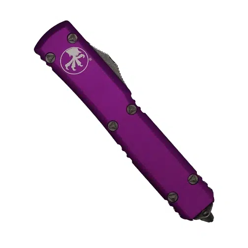Microtech 122-10APVI Ultratech D/E OTF Automatic Knife Violet - Apocalyptic