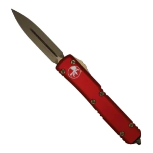 Microtech 122-13RD Ultratech D/E OTF Automatic Knife Red - Bronze