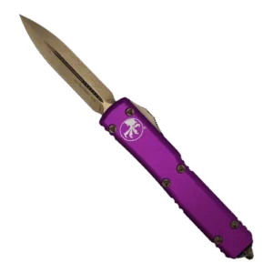 Microtech 122-13VI Ultratech D/E OTF Automatic Knife Violet - Bronze