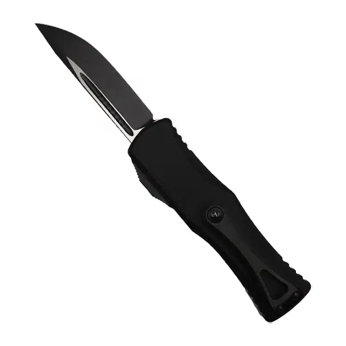 Microtech 703-1T Hera S/E OTF Automatic Knife Black - Black
