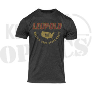 Leupold Made Here T-Shirt - Charcoal Heather