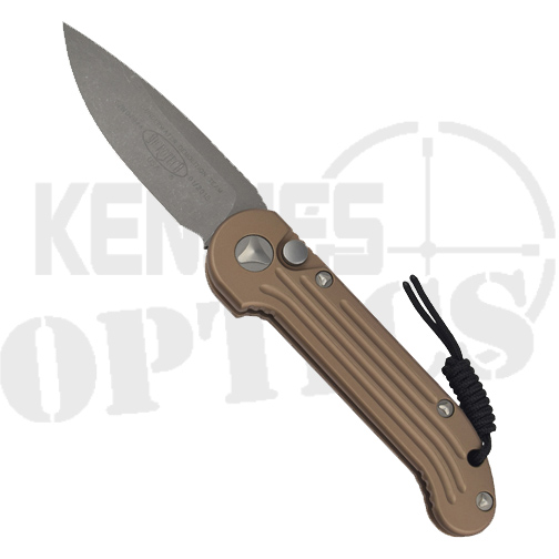 Microtech 135-10APTA LUDT S/E Automatic Folding Knife Tan - Apocalyptic