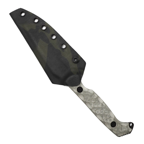 Toor Knives Darter S/E Fixed Blade Knife Vapor Grey G10 - Dragonfly Wing Black KG Gunkote