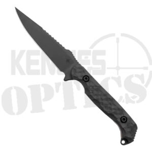 Toor Knives Darter S/E Fixed Blader Knife Shadow Black G10 - Black