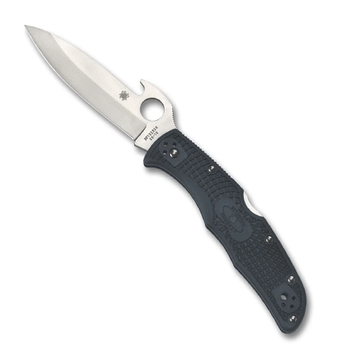 Spyderco C10PGYW ENDURA 4 S/E W/ EMERSON OPENER FOLDING KNIFE GRAY - SATIN