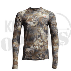 Sitka Gear Core Merino 120 Long Sleeve Crew Neck - Waterfowl Timber