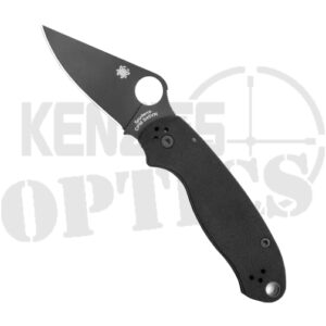 Spyderco C223GPBK Para 3 S/E Folding Knife Black G-10 - Black