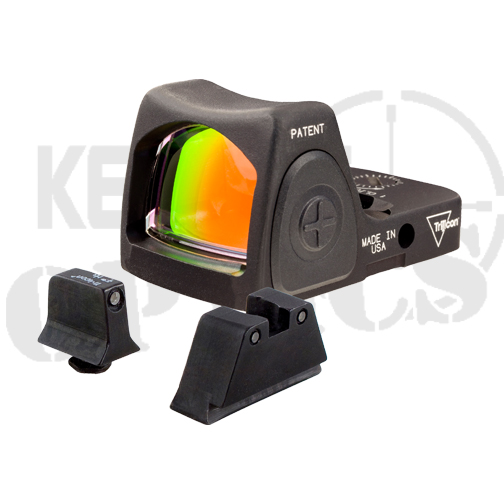 Trijicon RM07-C-700791 Dual Defense Kit RMR Type 2 with Suppressor/Optic Height Sight Set