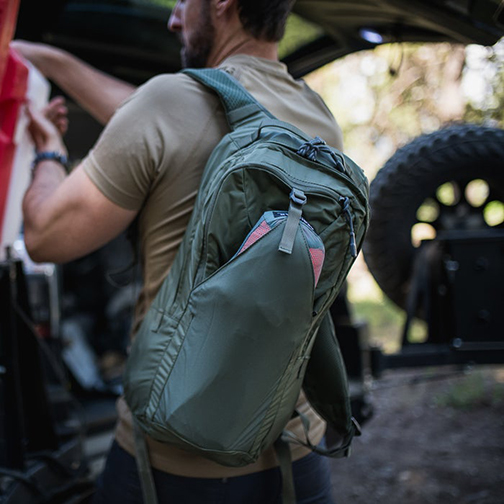 Vertx VTX5058 Long Walks 15L Pack - Canopy Green - Tactical Bag