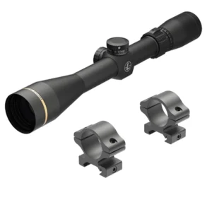 Leupold VX-Freedom 4-12x40mm Scope w/ CDS Tri MOA Reticle & Rifleman 1 Inch Rings Medium Height Bundle