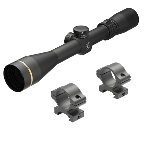 Leupold VX-Freedom 3-9x40mm Scope w/ CDS Duplex Reticle & Rifleman 1 Inch Rings Medium Height Bundle