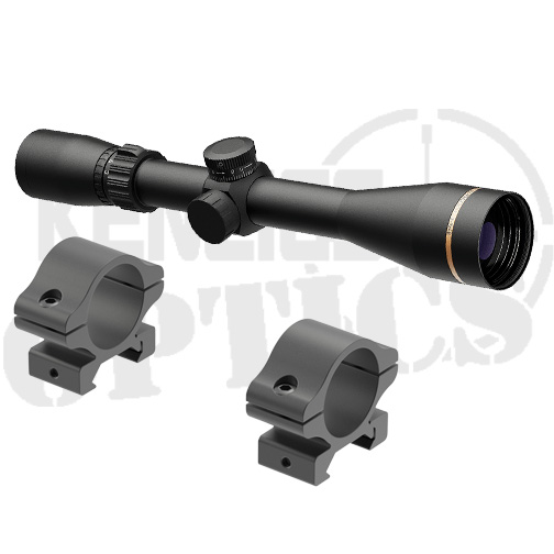 Leupold VX-Freedom 3-9x40mm Scope w/ CDS Duplex Reticle & Rifleman 1 Inch Rings Low Height Bundle
