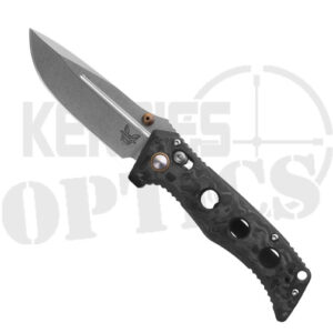 Benchmade 273-03 Mini Adamas S/E Folding Knife Black Marbled Carbon Fiber - Satin